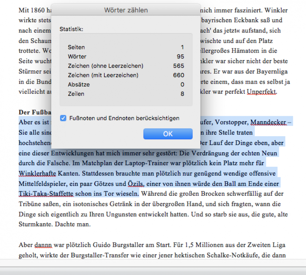 Wörter & Zeichen zählen bei Word - So geht's! | Wortzähler